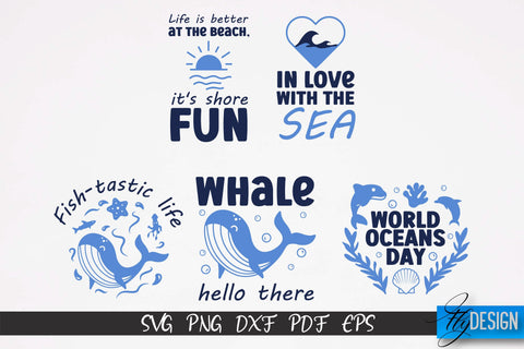Sea & Ocean SVG Design | Sea & Ocean SVG Quotes | Summer SVG Quotes v.1 SVG Fly Design 