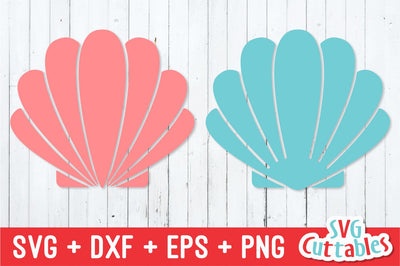 Sea Shells Svg Cuttables 