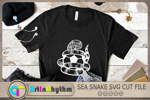 Sea Snake Svg, Snake Svg, Snake Clipart, Soccer Svg SVG Artinrhythm shop 