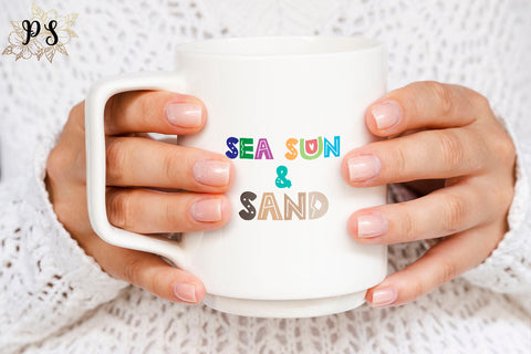 Sea Sun & Sand SVG Pazal Studio 