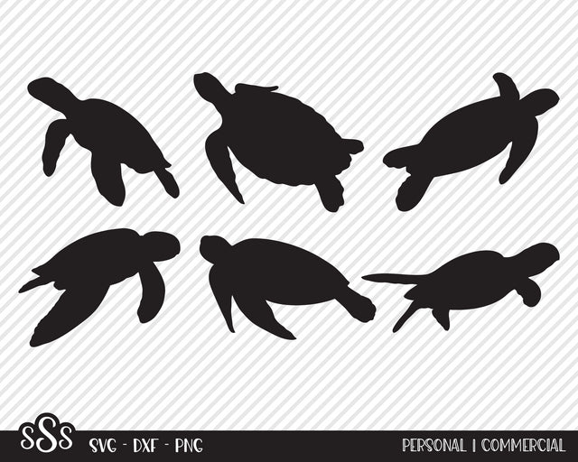 Sea Turtle Bundle | Outdoor SVG SVG Texas Southern Cuts 