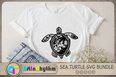 Sea Turtle Svg Bundle, Sea Turtle Svg, Sea Creatures Svg, Summer Svg SVG Artinrhythm shop 