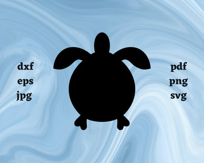 Sea Turtle SVG Cut File SVG Northern Light SVG 