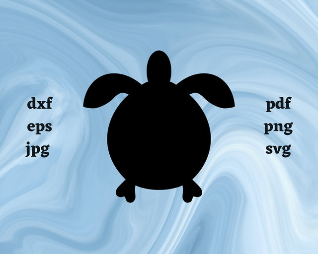 Sea Turtle SVG Cut File SVG Northern Light SVG 