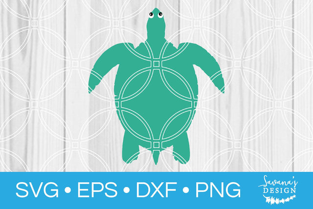 Sea Turtle SVG SavanasDesign 