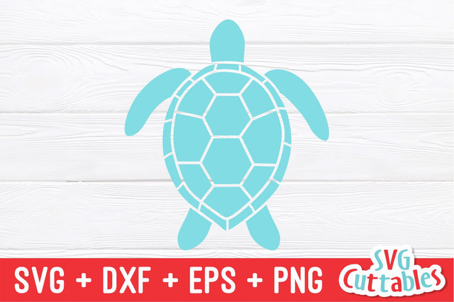 Sea Turtle svg - Turtle Cut File - svg - dxf - eps - png - Silhouette - Cricut - Digital Download SVG Svg Cuttables 
