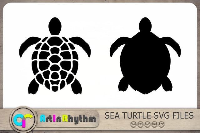 Sea Turtles Svg, Turtle Silhouettes Svg, Sea Creatures Svg SVG Artinrhythm shop 