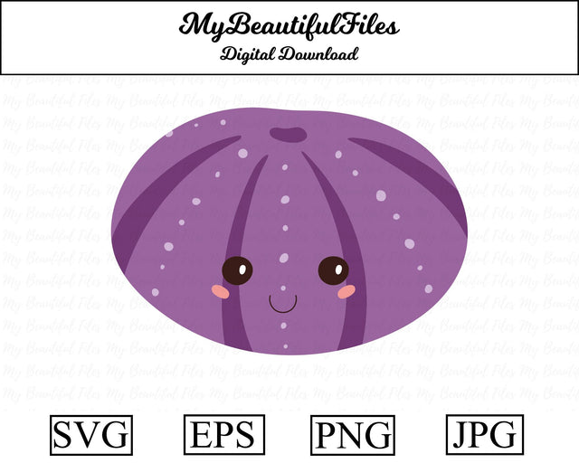 Sea Urchin - Animal SVG MyBeautifulFiles 