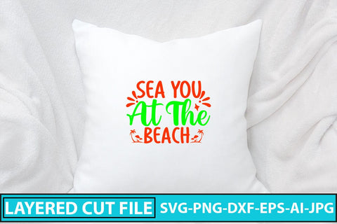 Sea You At The Beach SVG Cut File SVG Syaman 