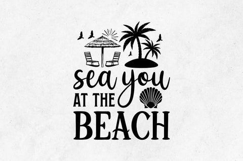 Sea you at the beach SVG SVG Regulrcrative 