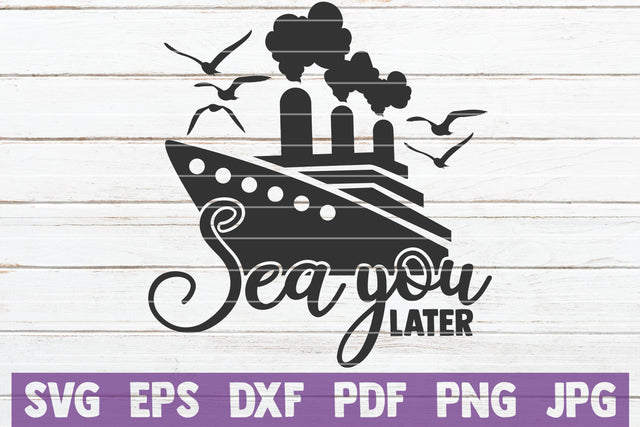 Sea You Later SVG MintyMarshmallows 