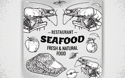 Seafood Fish, Apple Isolated Graphic SVG naemmiah021 
