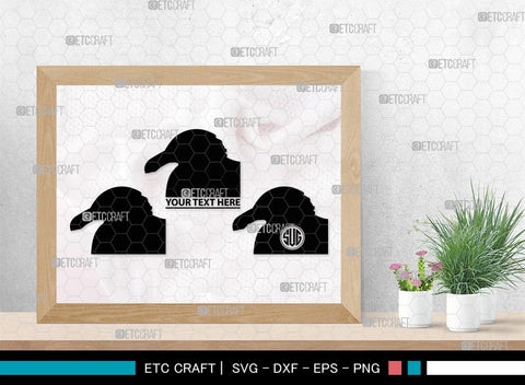 Seagull Monogram, Seagull Silhouette, Seagull SVG, Seagull Bird Svg, Seagull Wings Svg, Flying Seagull Svg, Bird Flying Svg, SB00314 SVG ETC Craft 