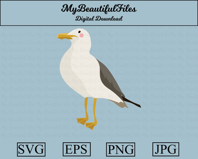 seagull SVG MyBeautifulFiles 
