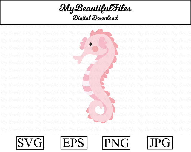 seahorse - animal SVG MyBeautifulFiles 