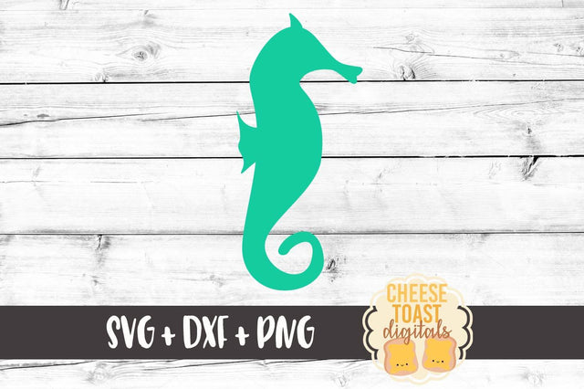 Seahorse Silhouette SVG Cheese Toast Digitals 