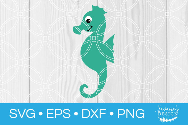Seahorse SVG SavanasDesign 
