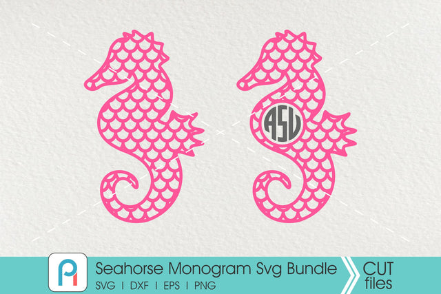 Seahorse svg, Seahorse Monogram Svg, Seahorse Clip Art SVG Pinoyart Kreatib 