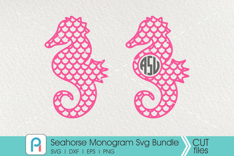 Seahorse svg, Seahorse Monogram Svg, Seahorse Clip Art SVG Pinoyart Kreatib 