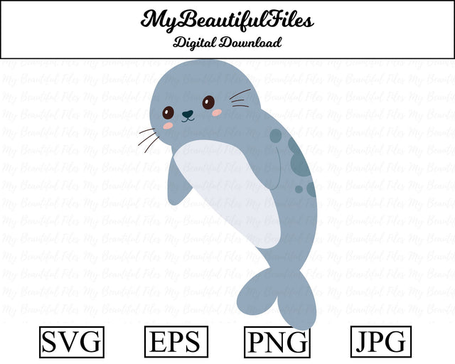 Seal - Animal SVG MyBeautifulFiles 