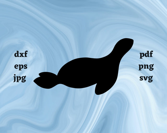 Seal SVG Cut File SVG Northern Light SVG 