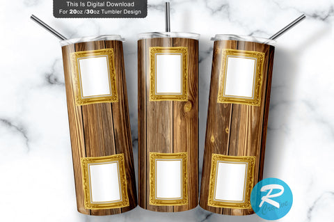 Seamless Add Photo Tumbler 20 oz / 30 oz Tumbler PNG Sublimation Regulrcrative 