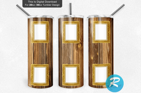 Seamless Add Photo Tumbler 20 oz / 30 oz Tumbler PNG Sublimation Regulrcrative 