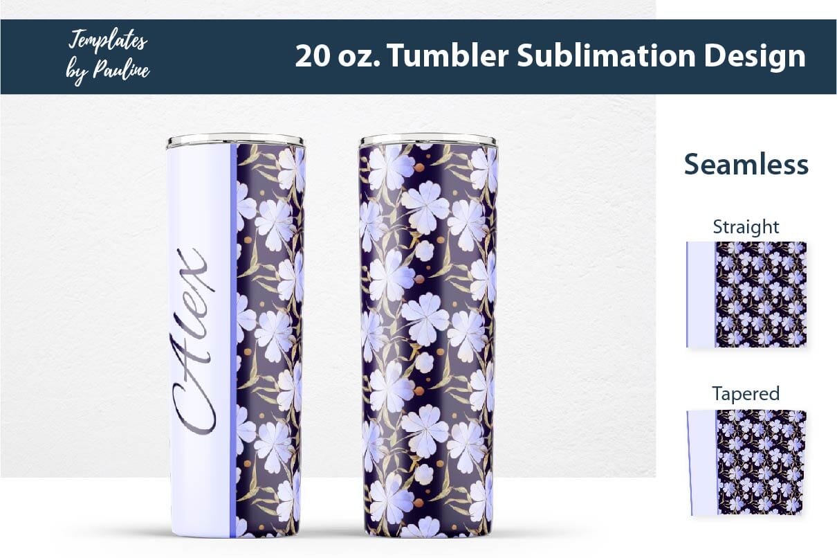 4 leaf clover-Sublimation Tumbler PNG