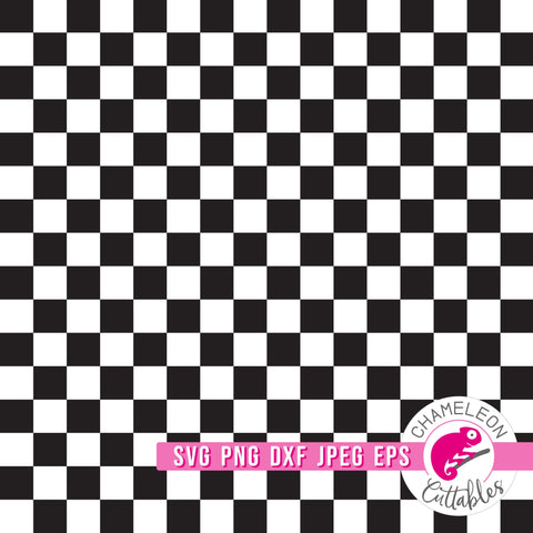 Seamless checkered pattern Retro svg png dxf eps jpeg Digital Pattern Chameleon Cuttables 