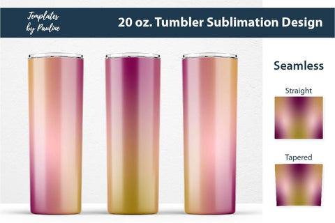 Seamless Maroon Olive Ombre Sublimation Tumbler Wrap Sublimation Templates by Pauline 