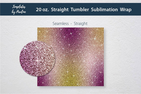 Seamless Maroon Olive Sparkle Glitter Sublimation Tumbler Wrap Sublimation Templates by Pauline 