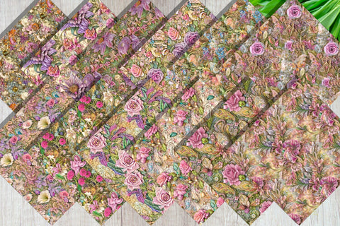 Seamless pattern flower plant illustration Digital Pattern artnoy 