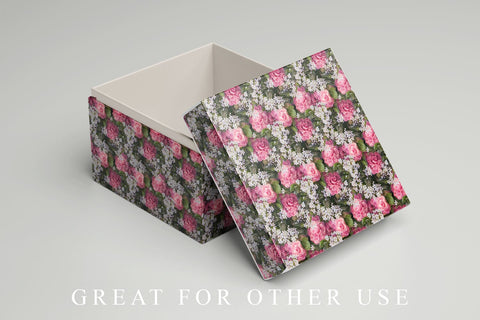 Seamless pattern flower plant illustration Digital Pattern artnoy 