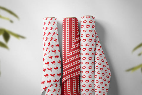 Seamless Valentine's Day Digital Paper Digital Pattern TheCrafterDepot 