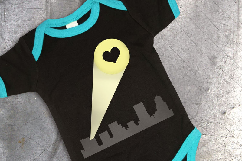 Search Light Signal with Heart SVG Designed by Geeks 