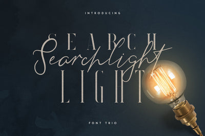 Searchlight - font trio Font VPcreativeshop 