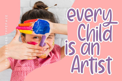 Searghy Fun Children Typeface Font Creatype Studio 