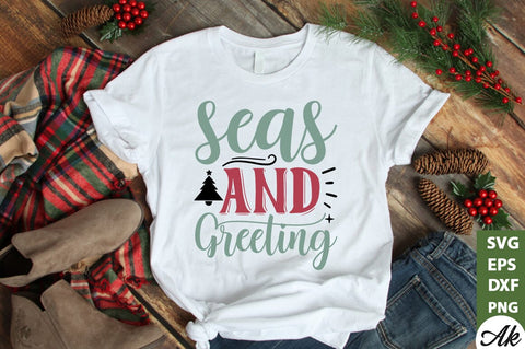 Seas and greeting SVG SVG akazaddesign 