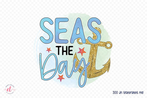Seas the Day | Beach Sublimation Design Sublimation CraftLabSVG 