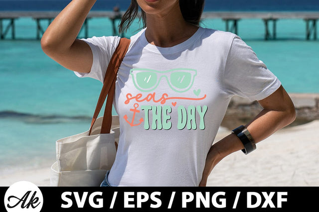 Seas the day Retro SVG SVG akazaddesign 