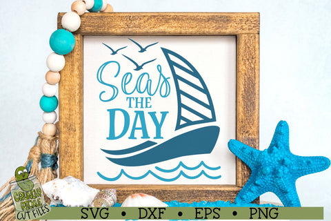 Seas the Day SVG Cut File SVG Crunchy Pickle 