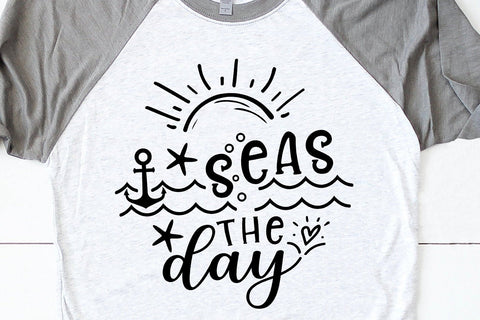 Seas the day svg | Seas tshirt | Cruise Svg | Sea Svg | Beach Svg || Cuttable Vector file, Cricut Explore | Svg,DXF,EPS,PNG,Ai Files SVG 1uniqueminute 