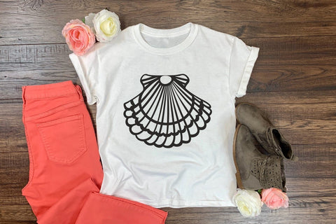 Seashell svg icon clipart SVG Zoya Miller 