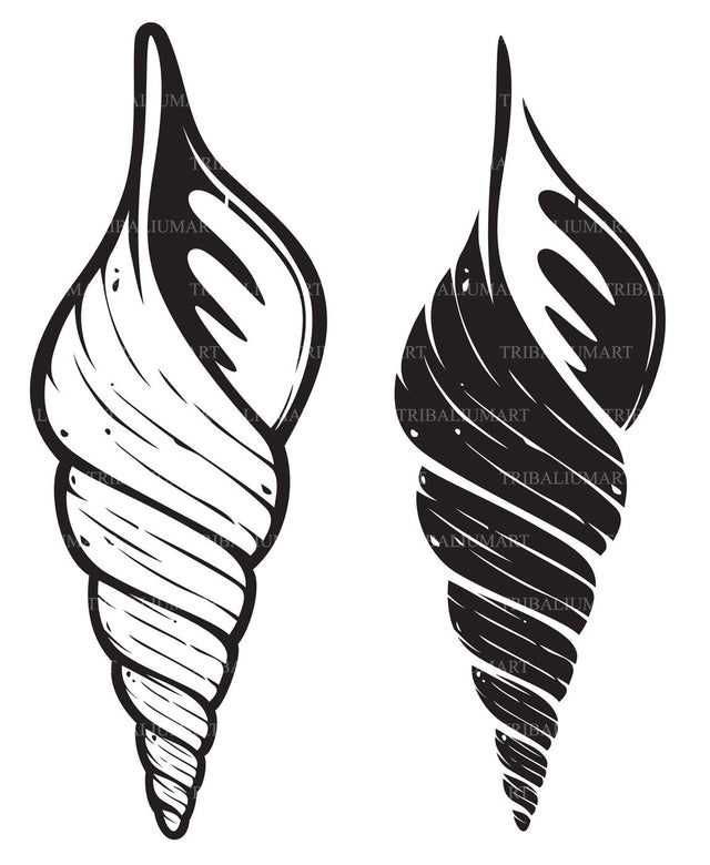 Seashell SVG TribaliumArtSF 