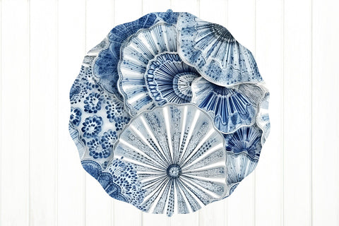 Seashell Wind Spinner Sublimation. Wind Spinner Design Sublimation Olga Terlyanskaya 