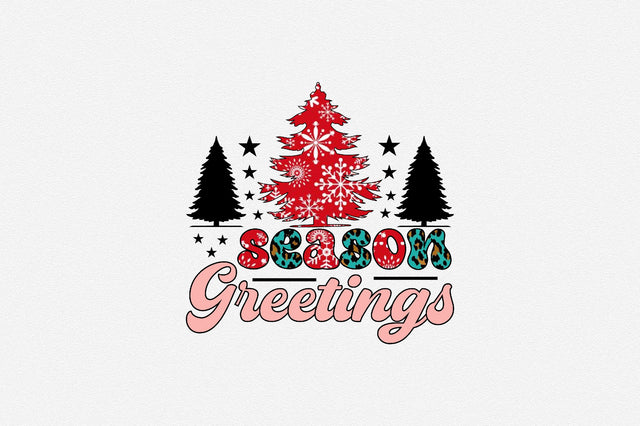 season greetings Sublimation SVGArt 