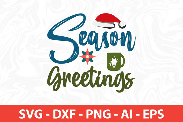 Season Greetings svg SVG nirmal108roy 