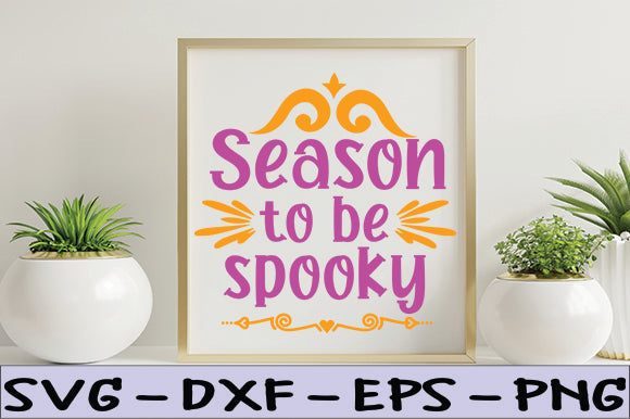 Season to be spooky SVG thesvgfactory 