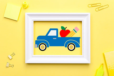 Seasonal Vintage Truck SVG File Bundle SVG Risa Rocks It 