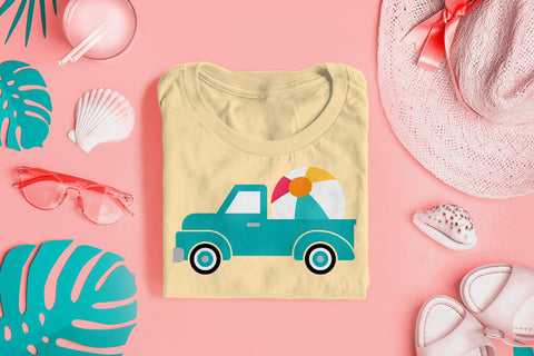 Seasonal Vintage Truck SVG File Bundle SVG Risa Rocks It 
